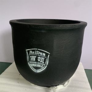 Smooth Surface Silver Melting Crucible Acids And Alkalis Resistant