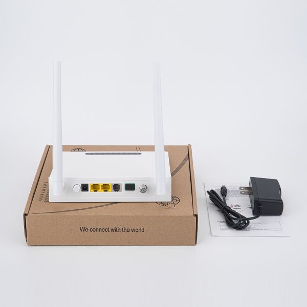 802.11n WIFI 1GE 1FE CATV ONT 2T2R 5dBi VOIP FTTH ONT Supported With Multiple SSID