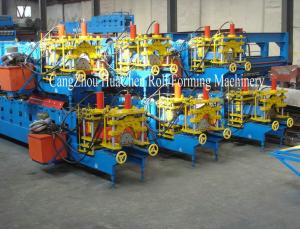 China Civilian Buildings Ridge Cap Cold Roll Forming Machine With CE Certification wholesale