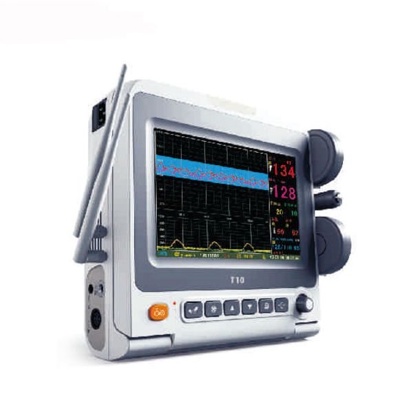 Mobile Trolley ICU Patient Monitor , Hospital Patient Monitoring System