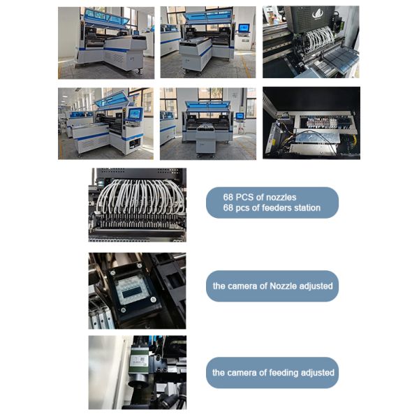 Automatic LED Light Assembly Machine High Speed High Precision SMT Pick And Place Machine