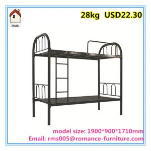 China hot sale bedroom metal furniture best price bunk metal bunk bed/school bunk beds B004 on sale