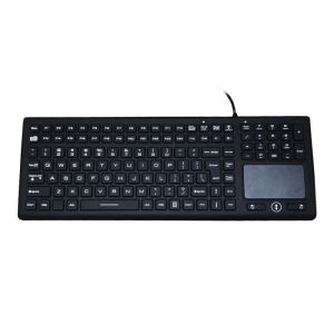 Sanitized Illumination Washable Medical Keyboard With Trackpad / 3 Mouse Buttons
