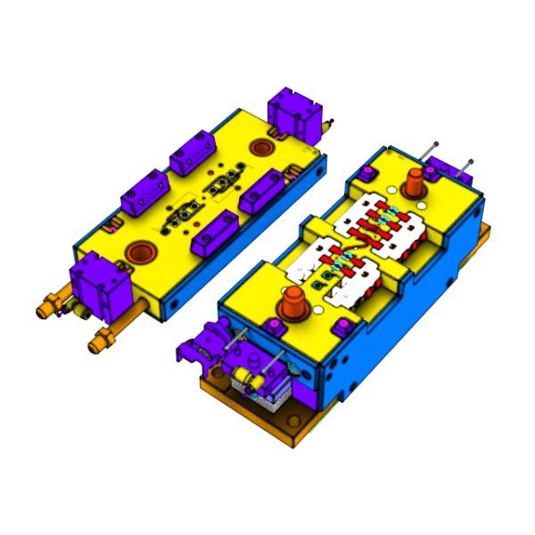 OEM / ODM ： Precision Injection Molding & Earphone terminal (1*8) No.23570-B