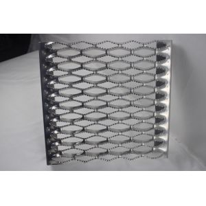 Antislip Perforated Metal Security Mesh Specilize In Customized Hole