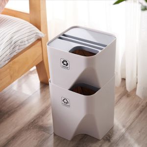 China Domestic Separable Multi Functional Dustbin Bin For Hotel Home wholesale