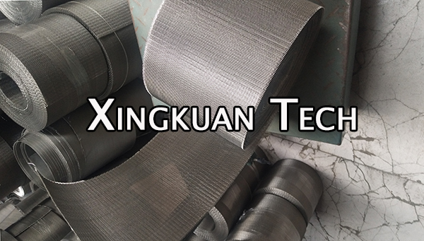 Reverse Dutch Weave Filter Band Wire Mesh Belt For Extrusion Stainless Steel 302 304 304A