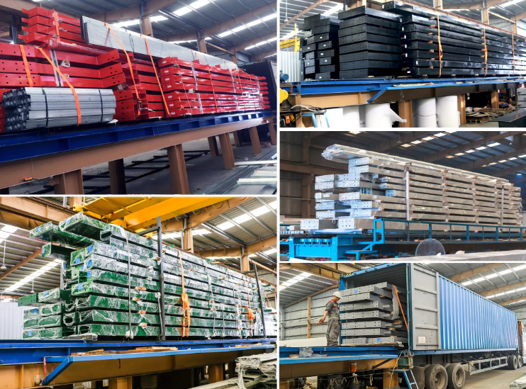 Prefabricated Light Steel Structure Store Shed Car Park Garage Steel Workshop