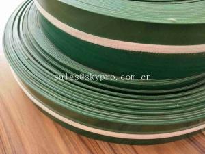 China Non - Skid 1mm PVC Conveyor Belt Industrial Conveyor Belts With Skirt Sidewall wholesale