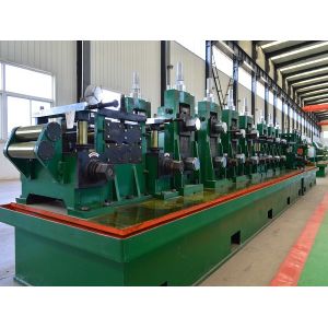 ERW60 Low Carbon steel Pipe Mill High Speed Stee pipe Manufacturing Line 120m