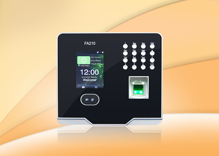 China RS232 2.8 Face Biometric Attendance Machine User  Friendly Interface on sale