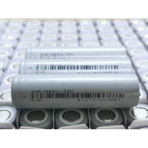 China EVE 18650 Lithium Battery Cells 35V 3.7V 3500mah 18650 Battery Cell High Capacity on sale