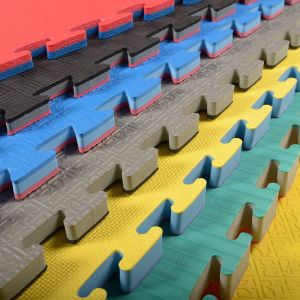 Gym Rubber EVA Foam Floor Mat Interlocking 40mm Thickness