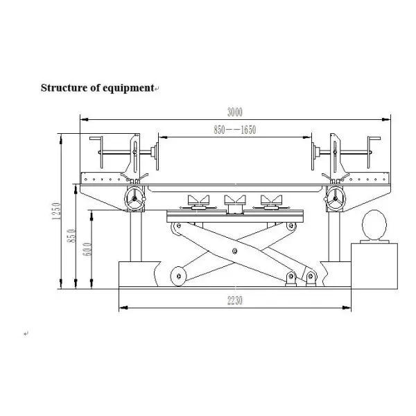 Amorphous Alloy Automatic Transformer Winding Machine Body Assembly Stand