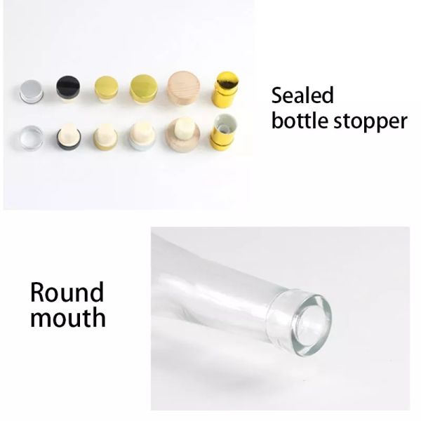 Custom Glass Bottle for Juice 750ml 1000ml 1500ml Empty Transparent PET Fruit Juice Beverage Bottle