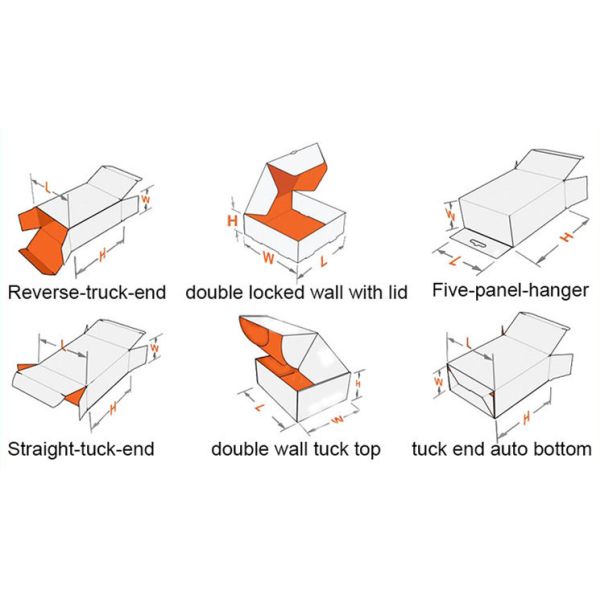 Customized white corrugated printing pizza delivery box