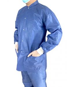 China Customized Disposable Lab Gown Abrasion Resistant For Hospital Laboratory on sale
