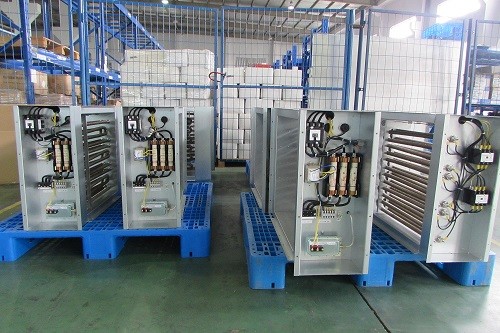 China Professional Thermolec Electric Tubular Duct Heater Elements Ceramic Welding Support wholesale