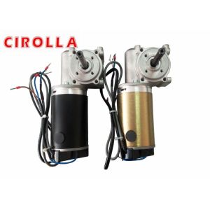 China 60W 24V Low Noise Brush Gear Motor for Auto Sliding Door 1 Signal , 40 Pulse Honeywell Encoder on sale