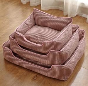China Soft Washable Breathable Rectangle Dog Sleeping Bed Anti Slip Bottom wholesale