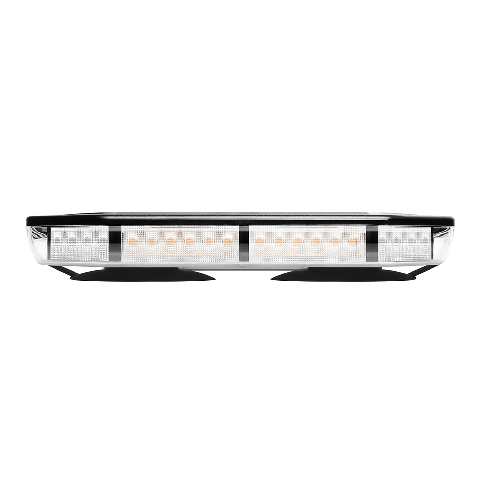 4 Modes Magnetic Flashing LED Warning Light Bar Rotating Rechargeable Safety