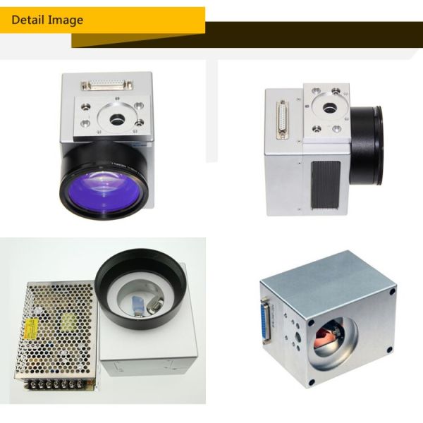 Digital Laser Machine Parts Co2 Laser Galvo Scanner 1000Hz 7m / S Positioning Speed