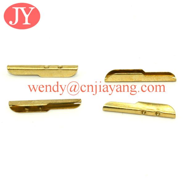 factory price jiayang gold size sharp end tip for elastic lace metal t tip barb