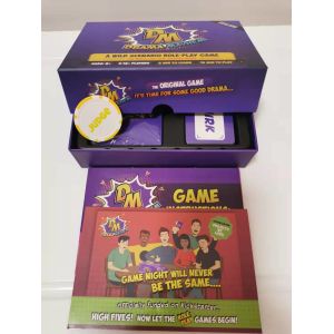 China 300gsm Art Paper Custom Game Card Printing CMYK Matt Varnishing wholesale