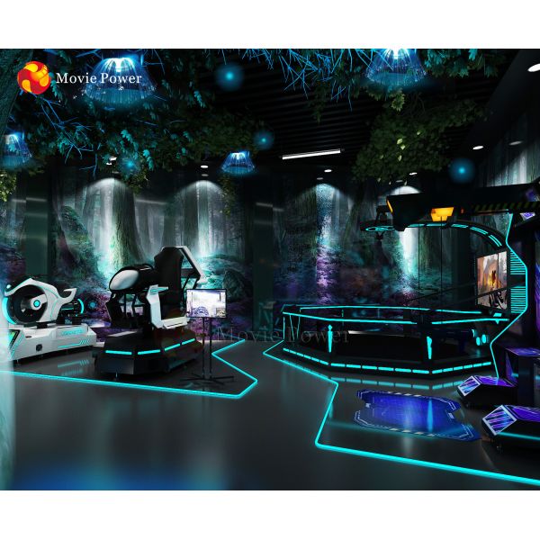 9D VR Theme Park Indoor Playground Kids Entertainment Virtual Reality Equipment