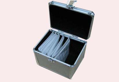 Quality DVD CD Storage Case Aluminum Material With Metal Carry Handle KL-CD205 for sale