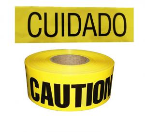 China Barricade Caution Tape Safety Lockout Tags 1000 Ft x 3 Inch Wide Each wholesale