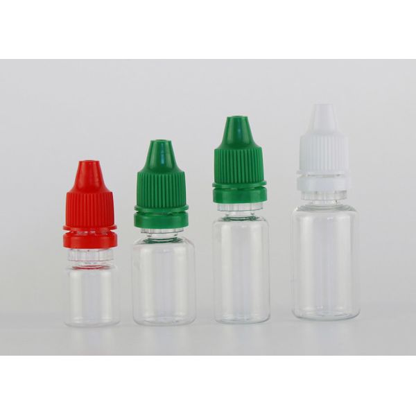 Transparent Cosmetic Petg Bottle E Liquid Container Anti - Theft Cover 20ml