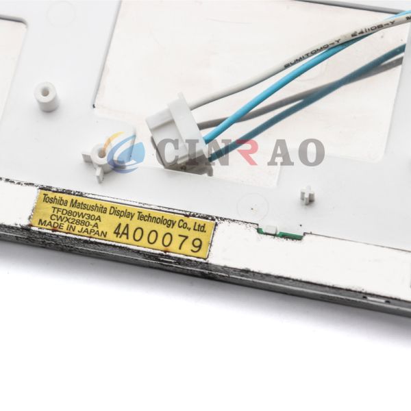 TFD80W30A TFT LCD Screen / 8.0 INCH Toshiba LCD Module Long Service Time