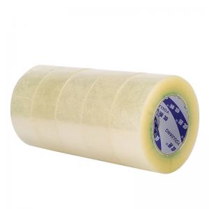 China Self Adhesive BOPP Packing Tape Jumbo Roll For Carton Sealing wholesale