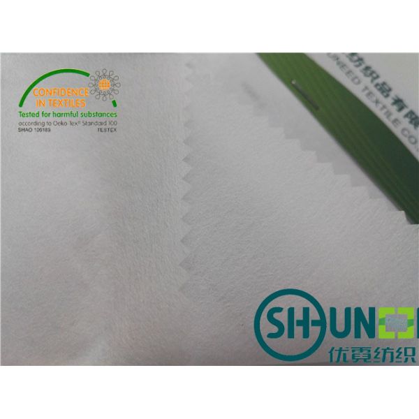 Polyester Mixed Viscose Non Woven Sew In Interlining for Garments1000-1