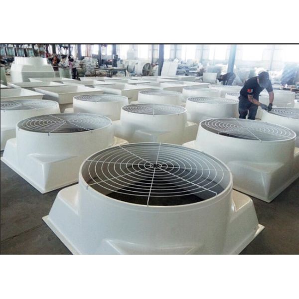 Chicken Fiberglass 650mm Ventilation Cooling Fan 370W Industrial Exhaust Fan