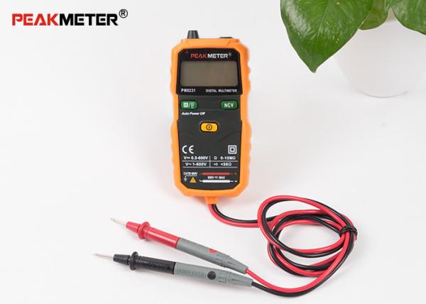 Quality NCV Detection Handheld Digital Multimeter Auto Power Off Backlighting Function for sale