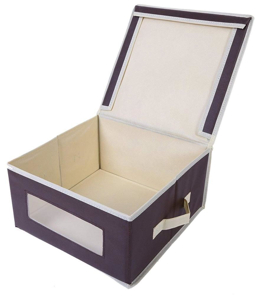 China Rectangle Stackable 21H Cloth Storage Bins wholesale