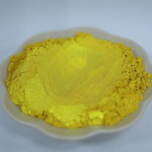 China gold pearlescent paint pigment/gold powder/gold luster pearl pigment for metal and wood paint on sale