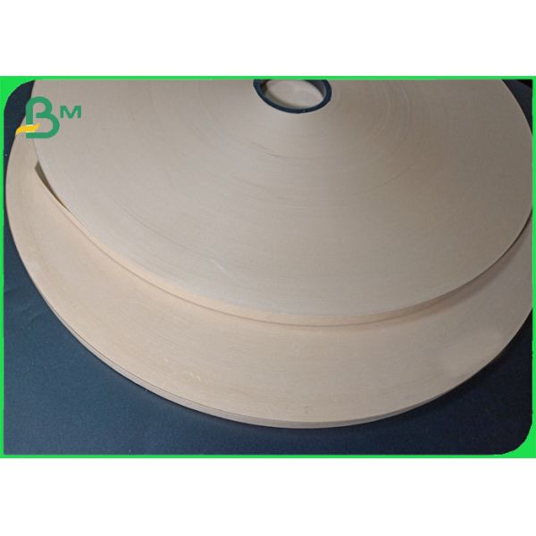 Food Grade 60gsm Brown Kraft Paper Roll For Paper Drinking Straws