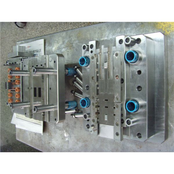 Two Cavities Rivet Press Dies Long Life Tungsten Carbide Blanking Punch With More Spring