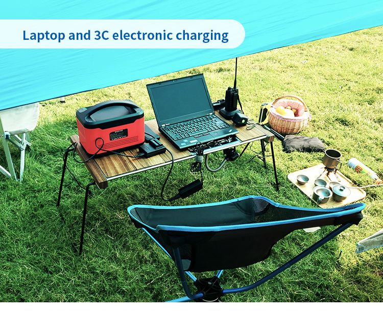 CARKU 110V 220V 600W portable power station lithium battery generator power bank DC 12V 24V solar energy storage system