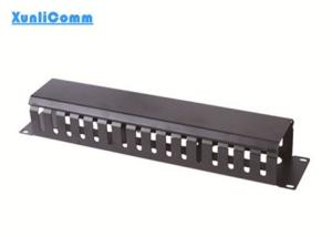 China Light Weight Data Rack Cable Management Complete Fittings Line Quick And Easy Installation wholesale