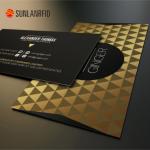 Customize Cheap Embossed Thick Plastic Pvc Luxury Foil Gold Metal Business Cards