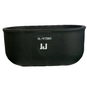 China Laboratory / Industrial Large Graphite Crucible Chemical Resistant wholesale