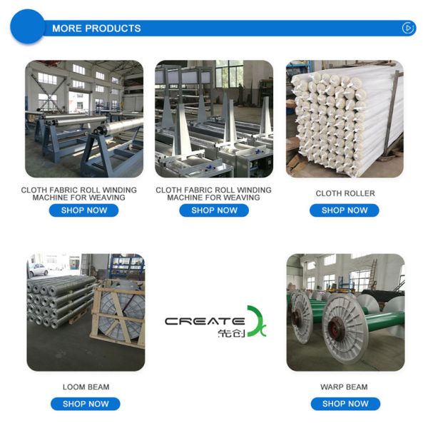 Textile Power Loom Winding Machine Weaving Cloth Fabric Winder Machine