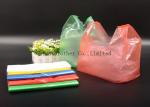 Printed Plastic Carrier Custom Printed Plastic Shopping Bags Poly T Shirt Shape