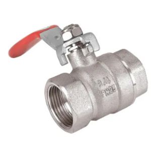China Nickel Plating Brass Ball Valve / Threaded Ball Valve CE Certifcation on sale