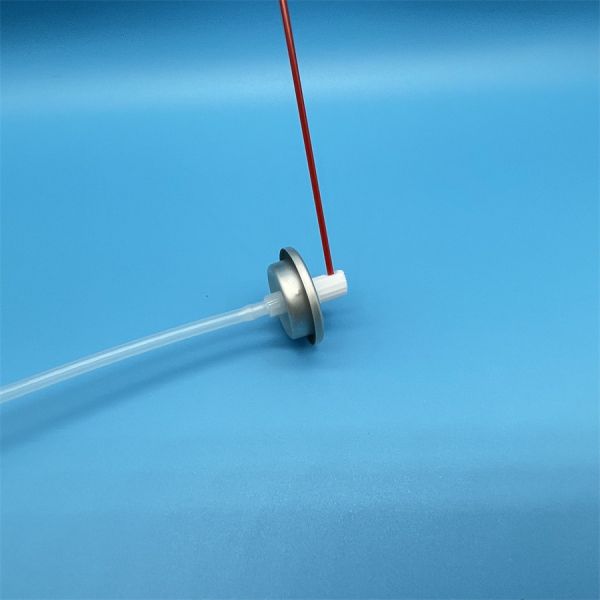 Metered-Dose WD-40 Lubricant Valve for Calibrated Application and Usage Tracking with Digital Counter.