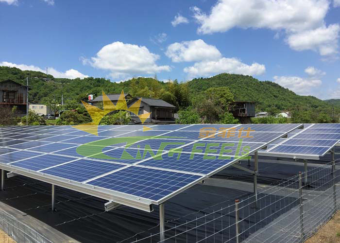 China 6005 - T5 Ballasted Solar Racking Systems JIS C8955:2017 wholesale
